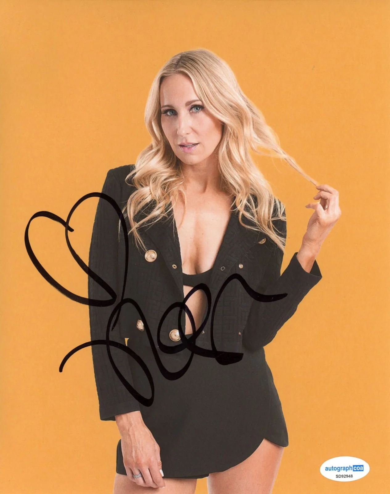 Nikki Glaser — Nikki Glaser signed Autographed 8x10 Photo EXACT PROOF g SEXY Comedian ACOA COA, image 4