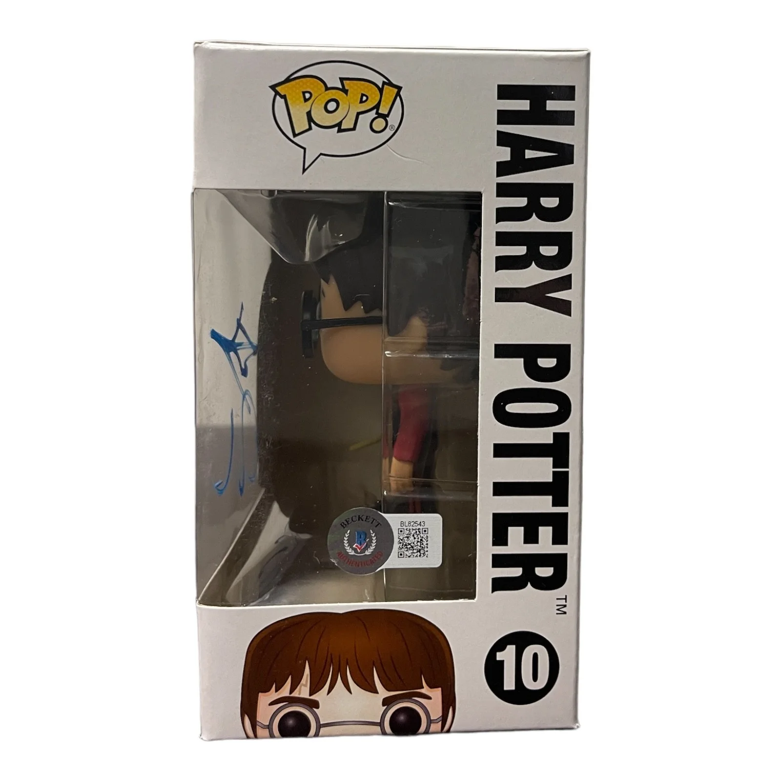 DANIEL RADCLIFFE — DANIEL RADCLIFFE SIGNED AUTOGRAPH FUNKO POP 10 HARRY POTTER BECKETT BAS COA, image 2
