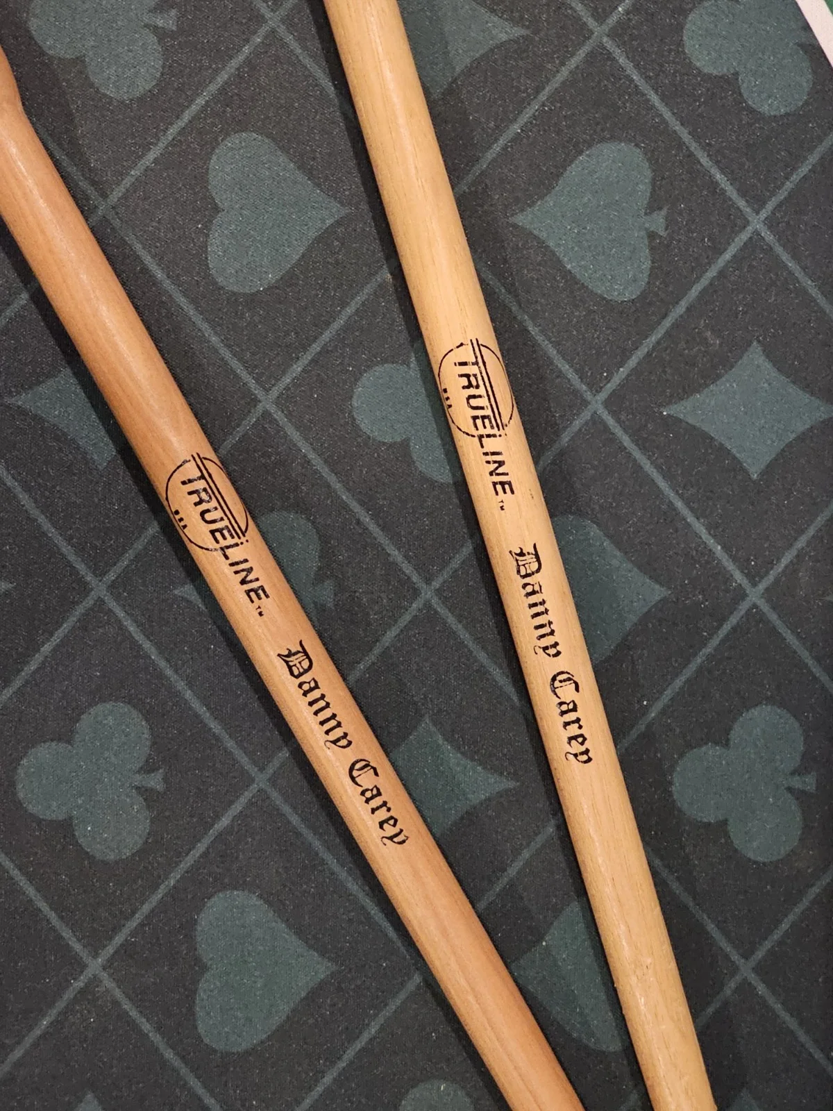 Danny Carey Tool Retro Vintage Trueline Drumsticks Pair Like New Near Mint, image 2
