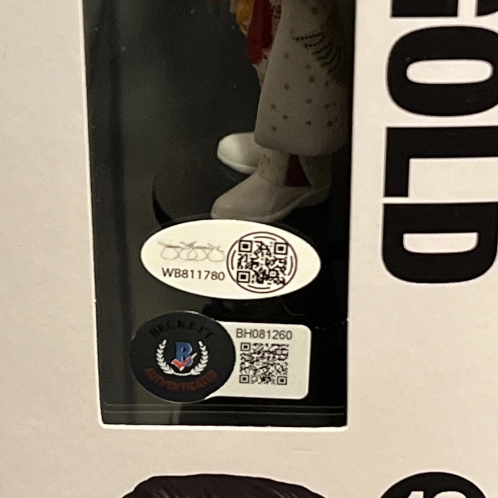 Austin Butler, Priscilla Presley — Austin Butler & Priscilla Presley signed, JSA Funko Pop Elvis Presley Pure Gold, изображение 3