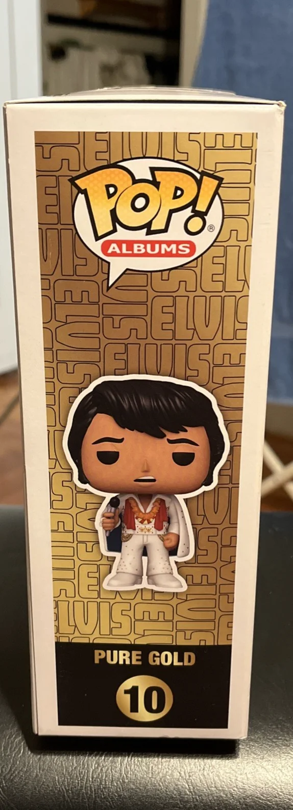 Austin Butler, Priscilla Presley — Austin Butler & Priscilla Presley signed, JSA Funko Pop Elvis Presley Pure Gold, изображение 5