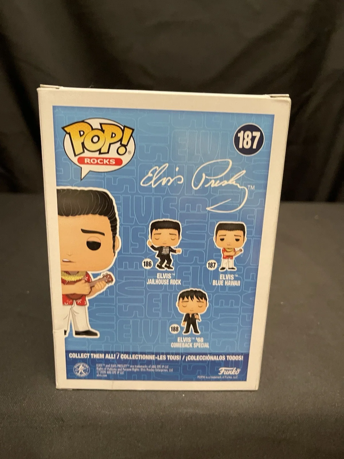 Austin Butler, Priscilla Presley — Austin Butler Priscilla Presley signed, JSA Pop Elvis Presley 187 Becket Rare, изображение 4