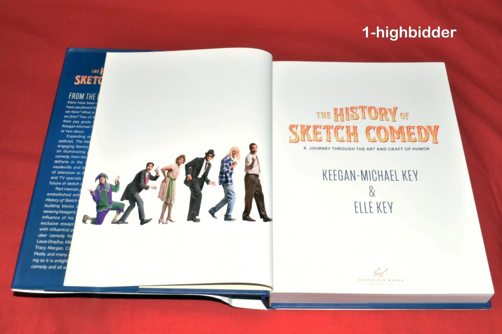 Keegan-Michael Key, Elle Key — SIGNED x2! History of Sketch Comedy Key & Key 1st Ed HCDJ Humor TV Film Digital, изображение 4