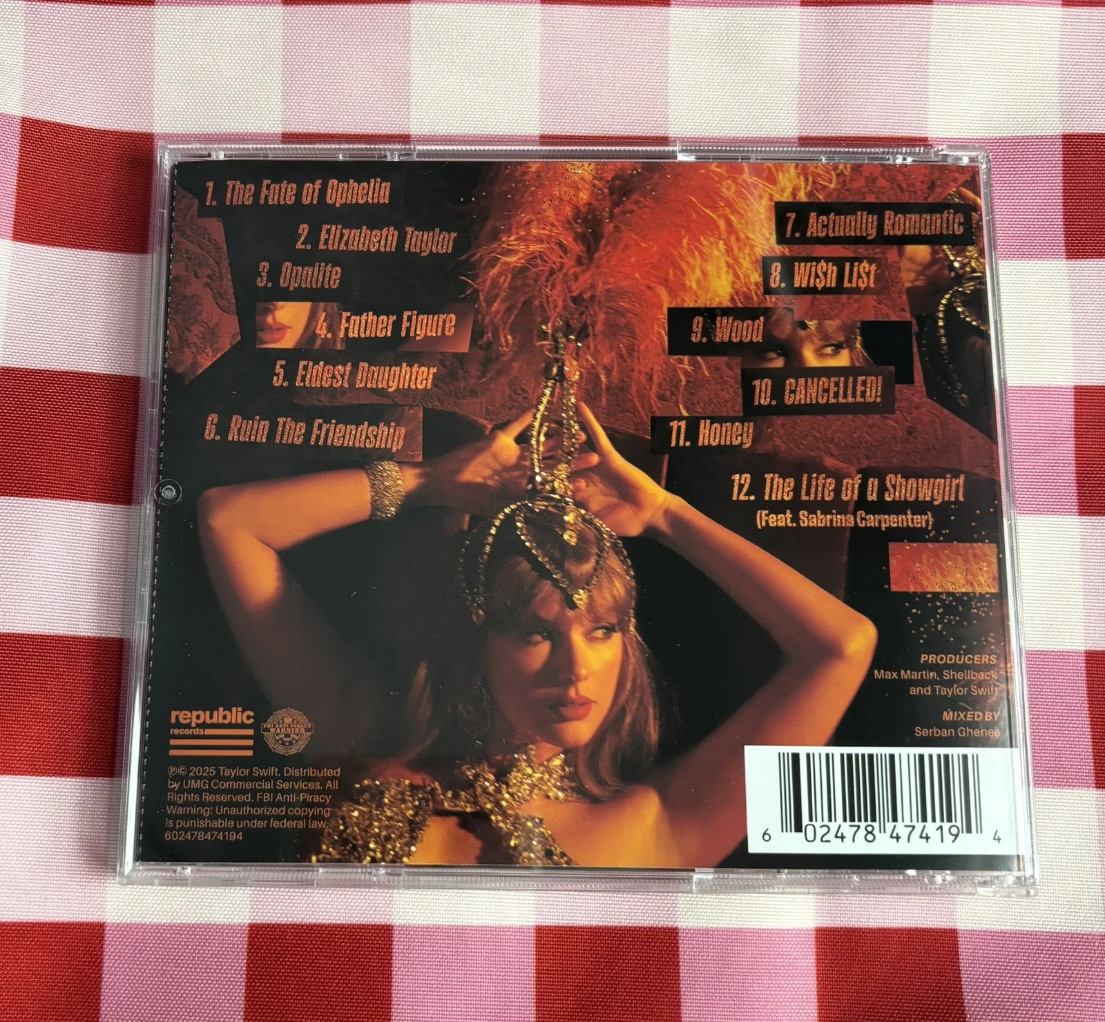 Taylor Swift’s ‘The Life of a Showgirl’ - SIGNED CD EDITION #4 - IN HAND, изображение 4