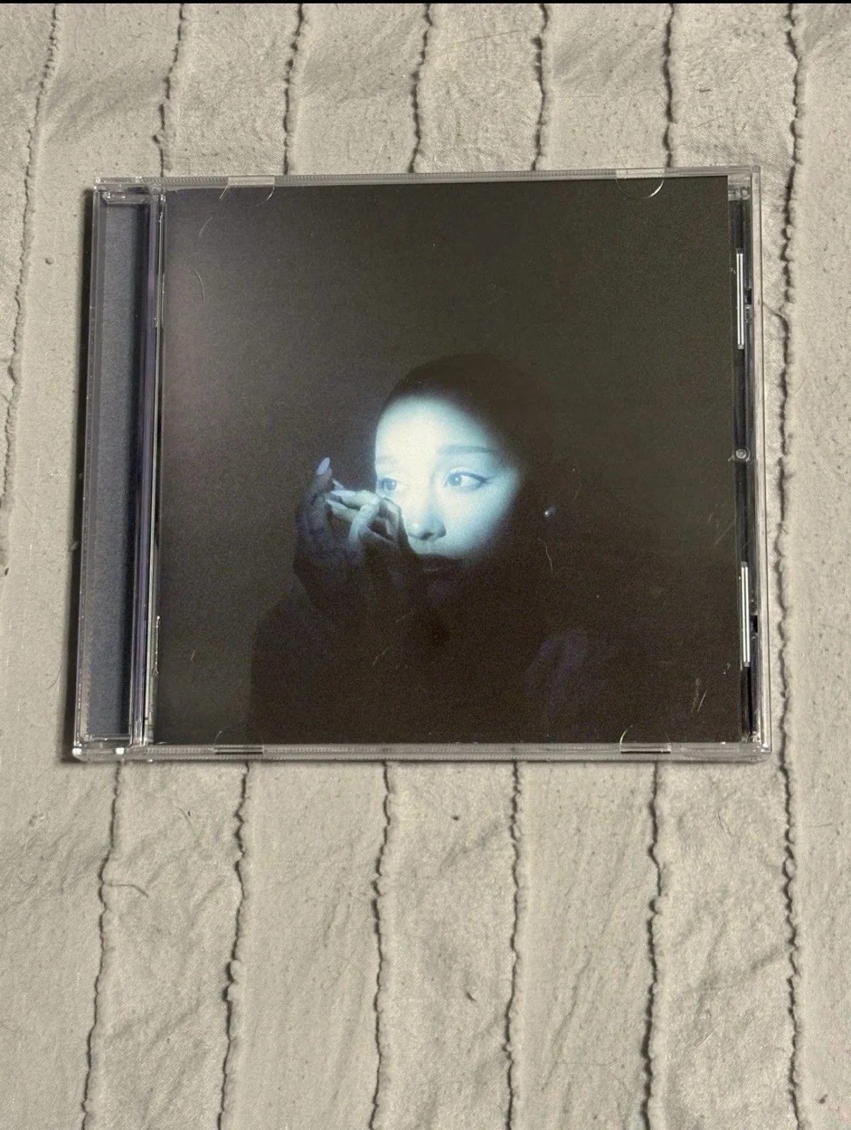 Ariana Grande Eternal Sunshine Deluxe Brighter Days SIGNED CD FULL SIGNATURE, image 2