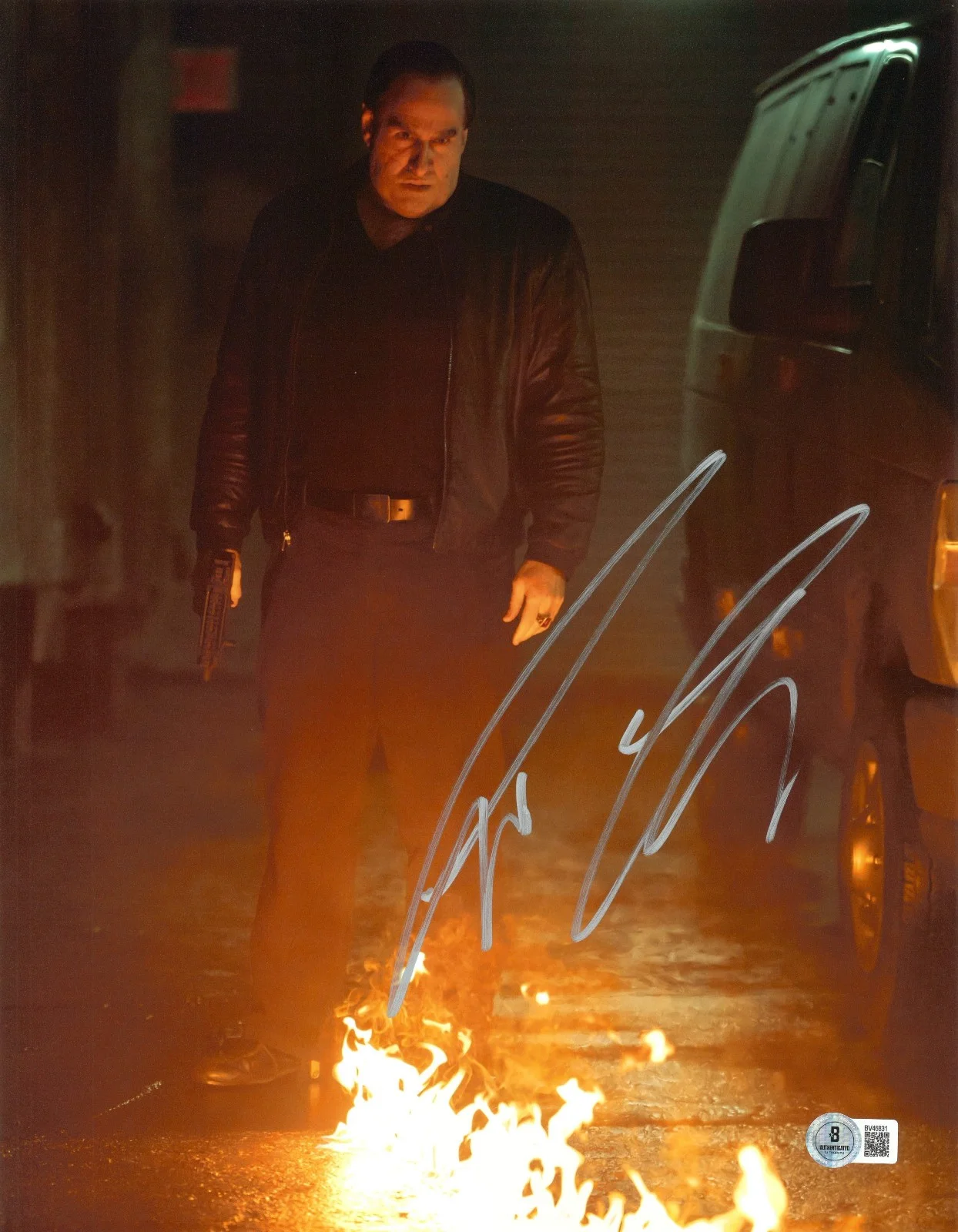 COLIN FARRELL — COLIN FARRELL SIGNED AUTOGRAPH THE PENGUIN 11X14 PHOTO BECKETT BAS