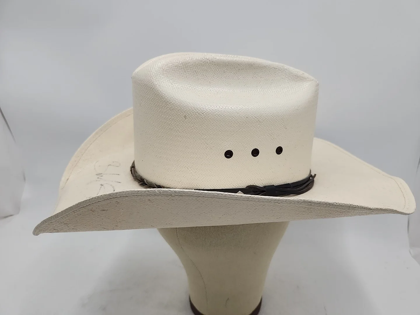 Blake Shelton Signed Autographed Signature Wrangler Cowboy Hat Size: 7-1/8..., изображение 2