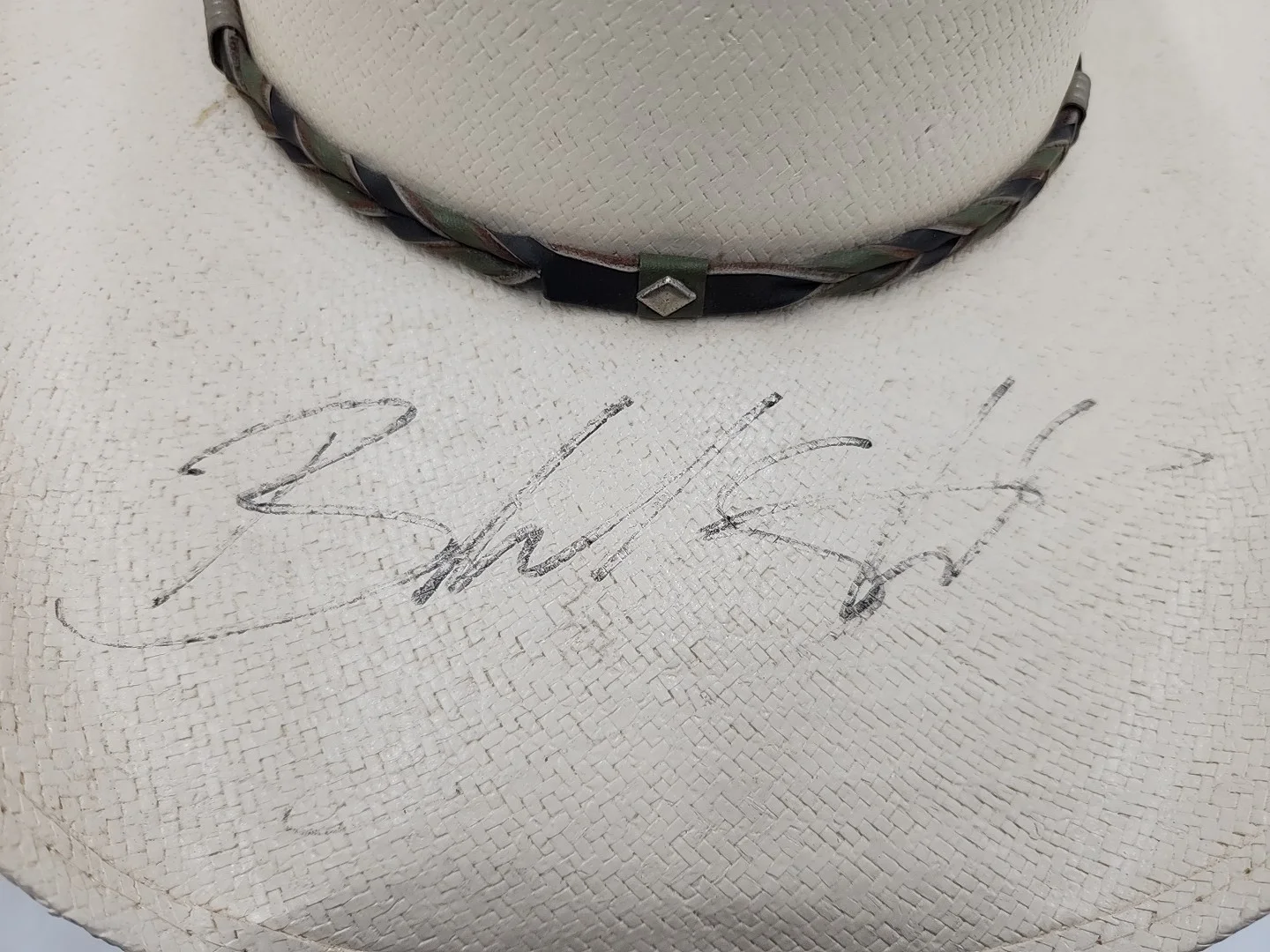 Blake Shelton Signed Autographed Signature Wrangler Cowboy Hat Size: 7-1/8..., изображение 4