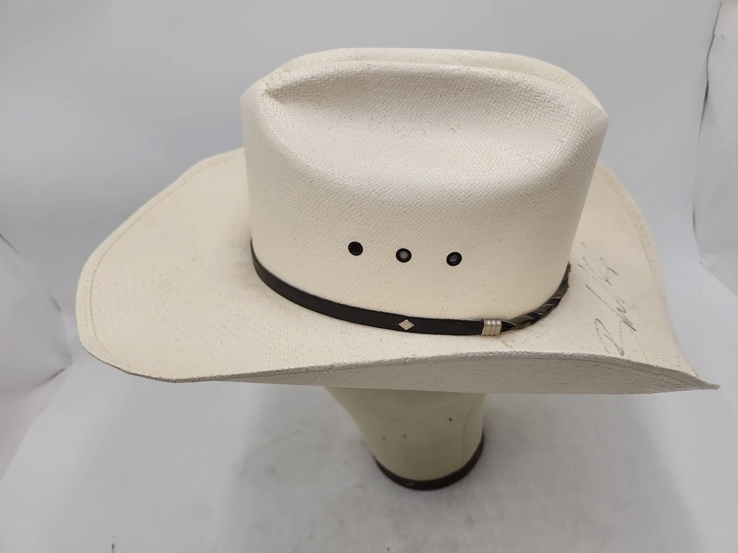 Blake Shelton Signed Autographed Signature Wrangler Cowboy Hat Size: 7-1/8..., изображение 5