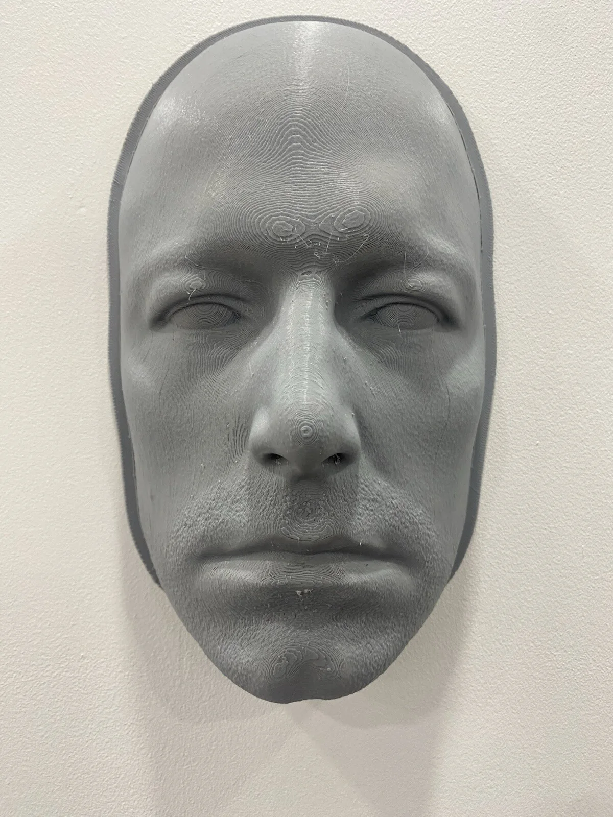 Batman Cowl Ben Affleck Face 3D Printed Prop, image 3