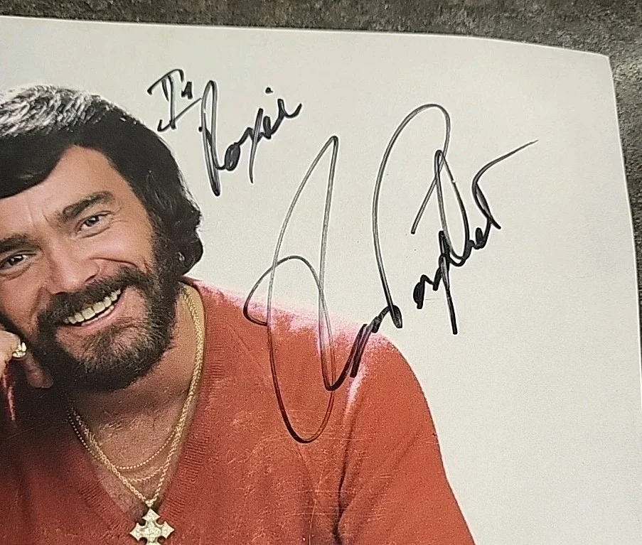 RONNIE PROPHET Autographed Vintage Fan Photo , Authentic Signature, image 2