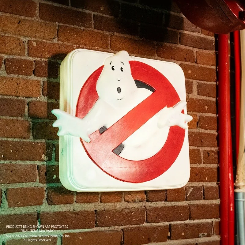 Trick or Treat Studios Ghostbusters No Ghost Light Up Plastic Sign 22x20 inch, image 2