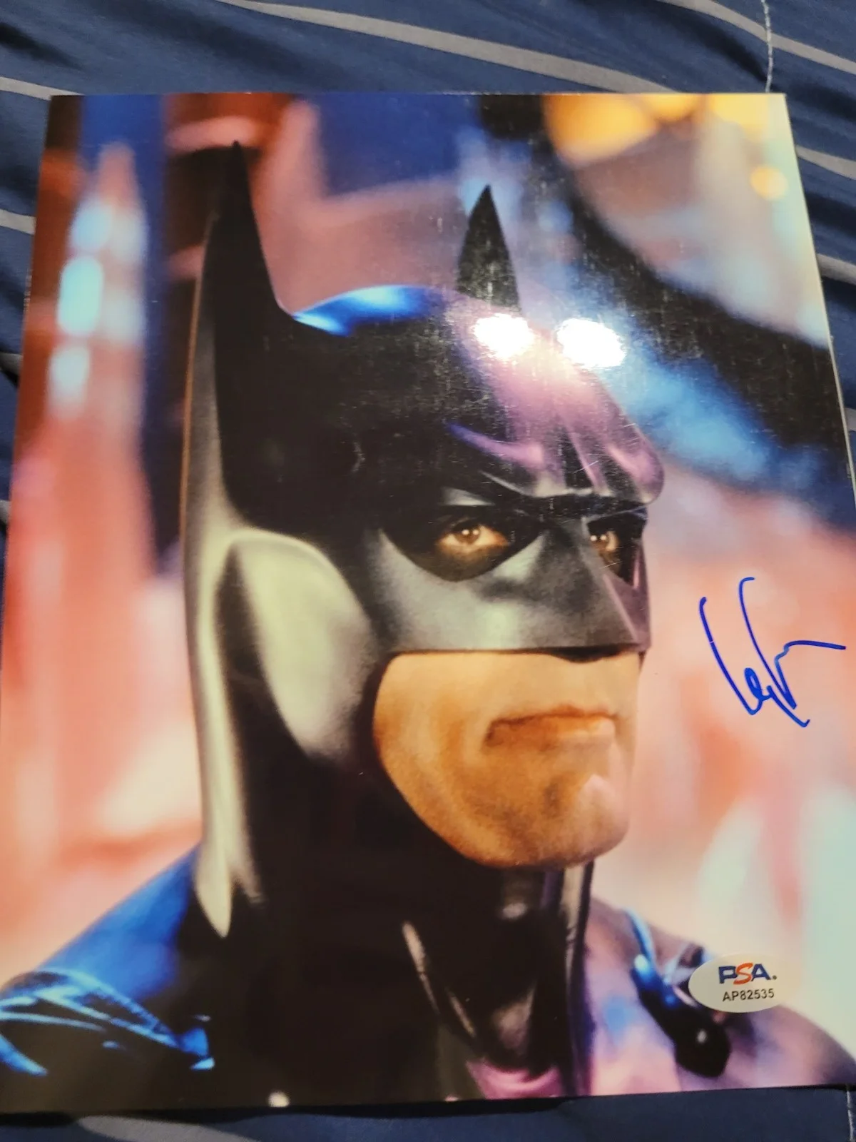 george Clooney — George Clooney Batman Signed autograph 8x10 PSA COA Ocean Eleven ER
