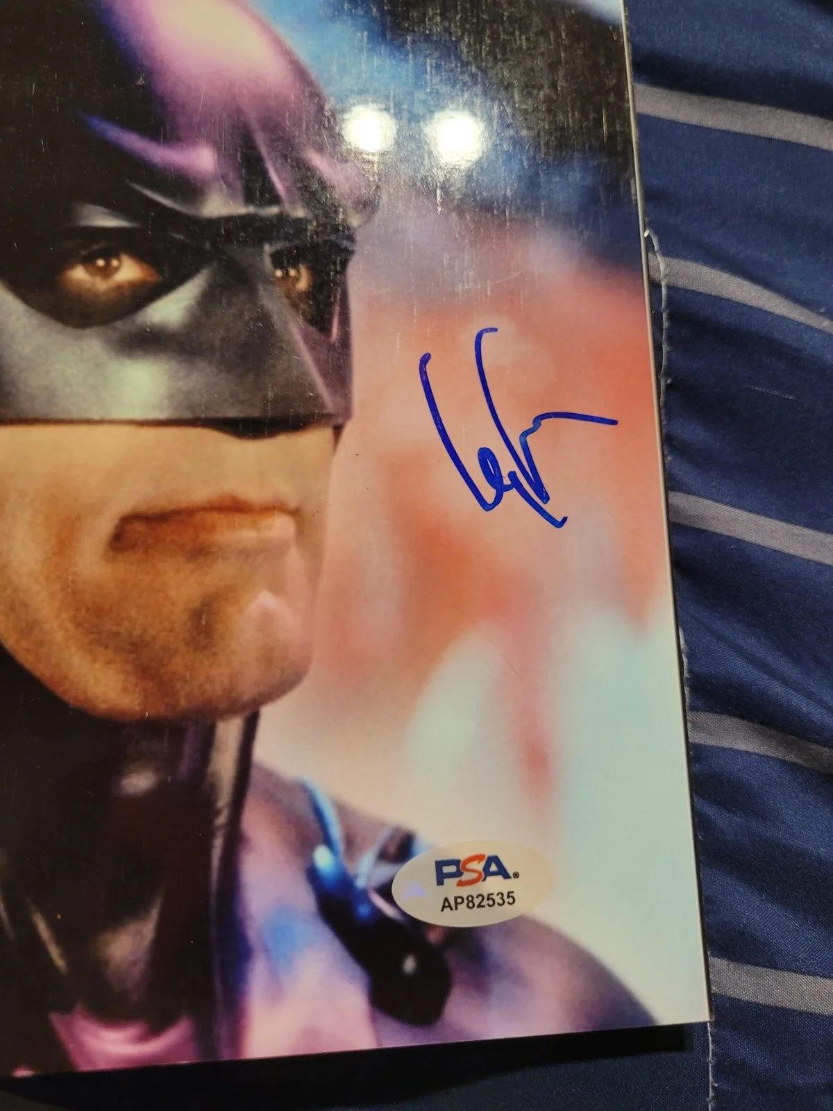 george Clooney — George Clooney Batman Signed autograph 8x10 PSA COA Ocean Eleven ER, изображение 3