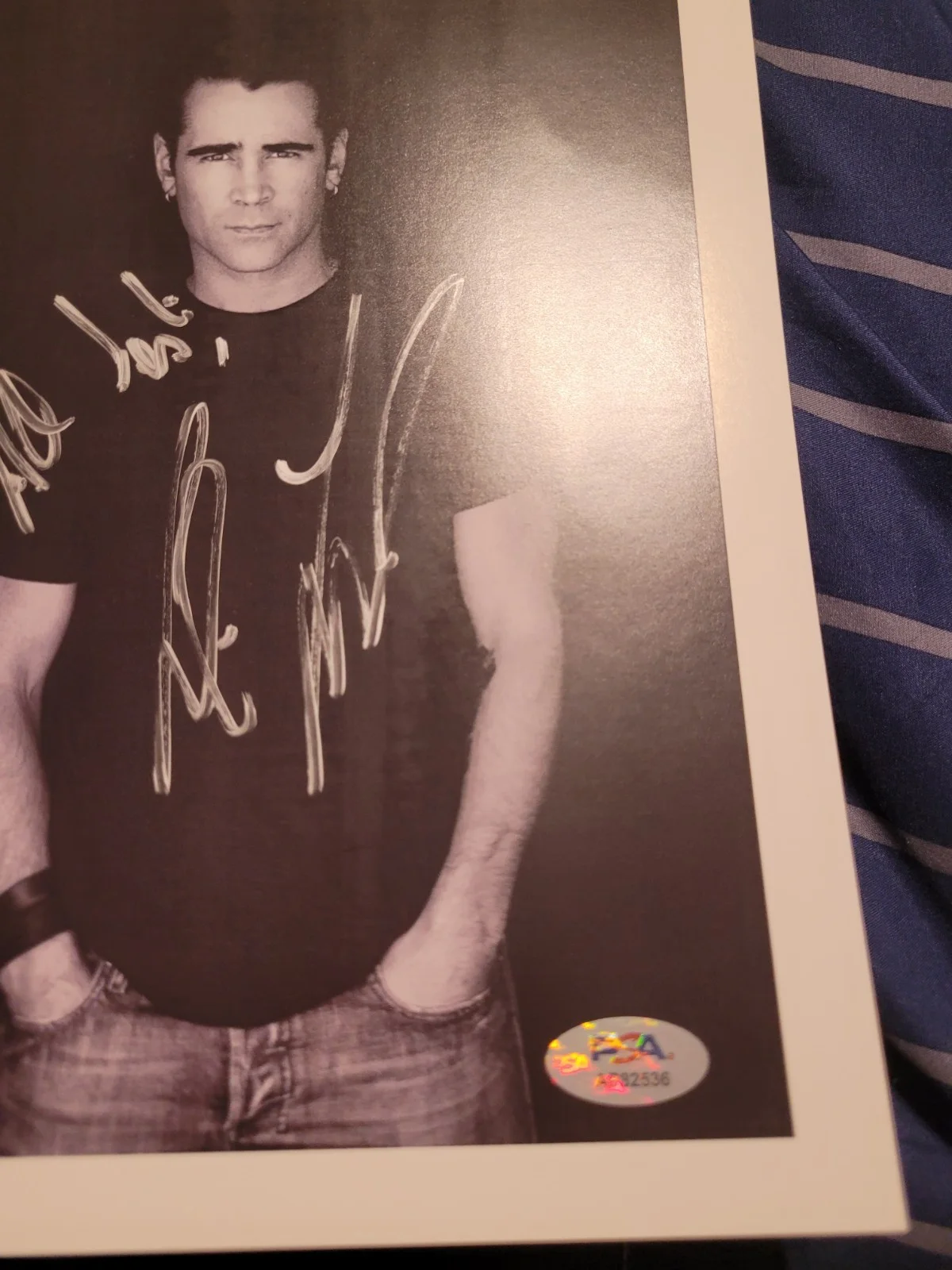 Colin Farrell — Colin Farrel Signed autograph 8x10 PSA COA Total Recal Penguin Outlaws Dumbo, image 4