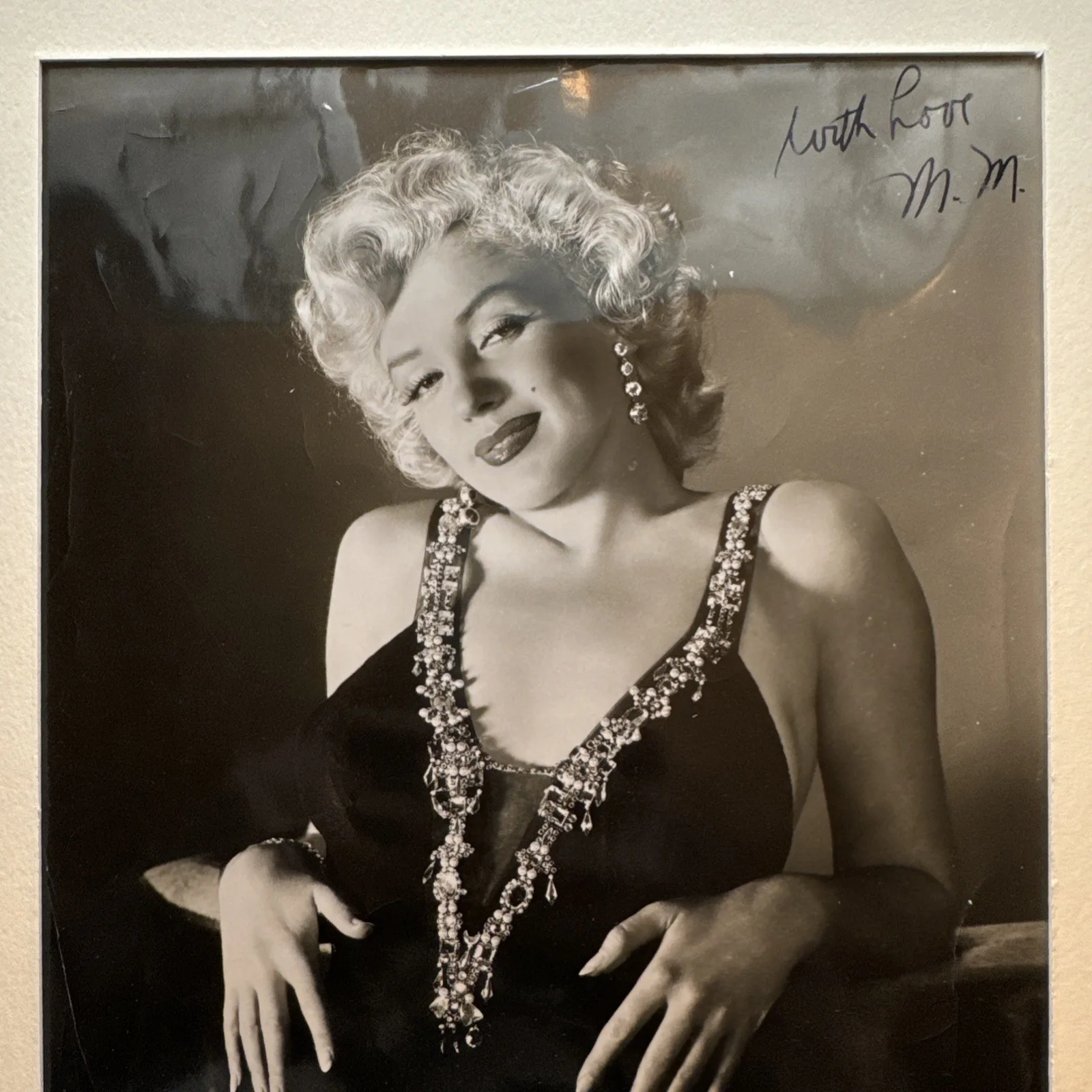 Marilyn Monroe — Marilyn Monroe Autographed Photo, image 3