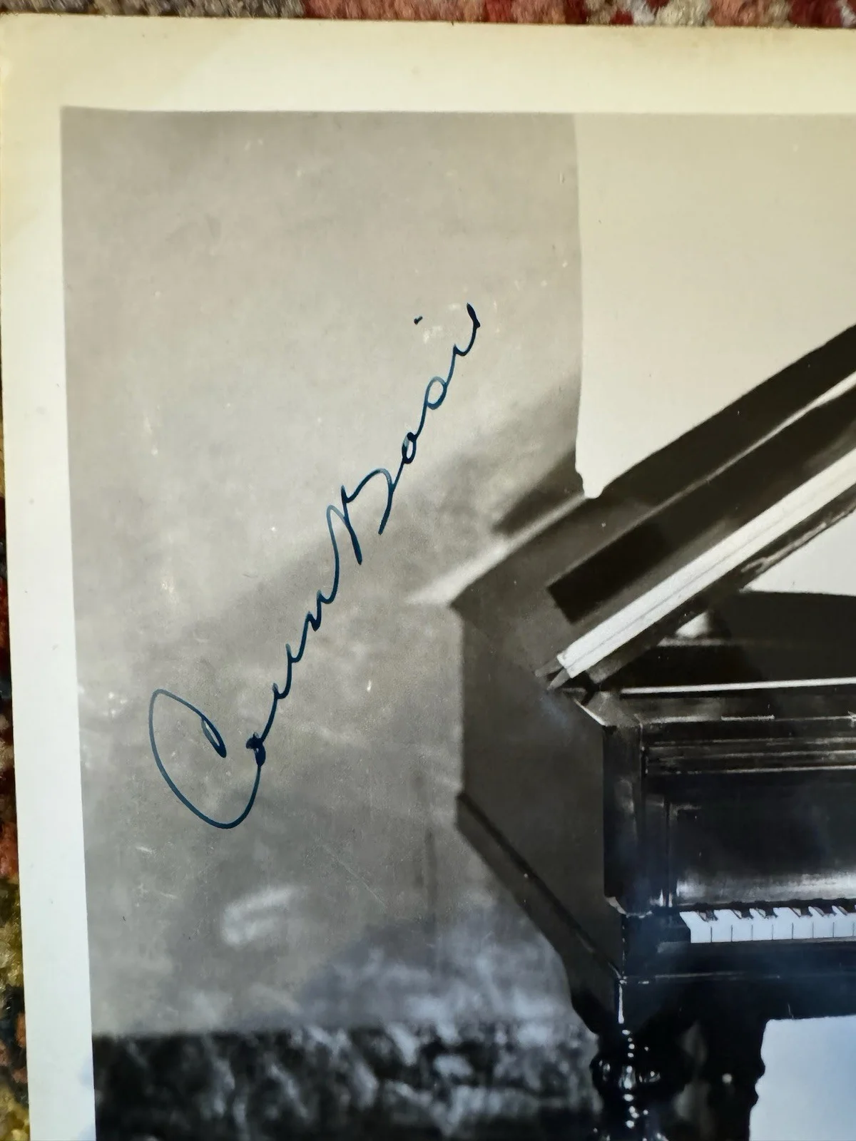 Count Basie Signed Autograph Publicity Photo Jazz Pianist Bandleader Sinatra, image 2