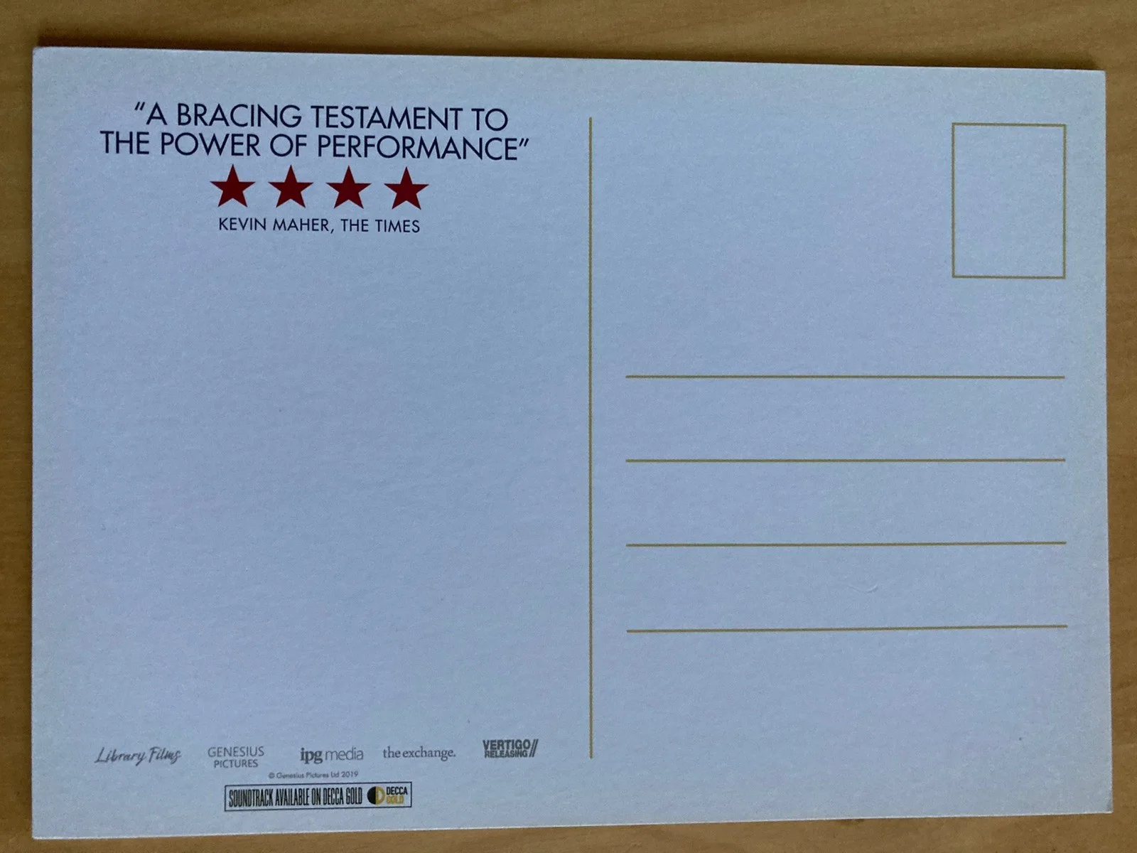 Mrs. Lowry & Son promotional postcard, изображение 2