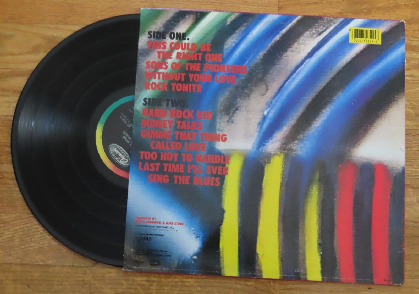 BRIAN GREENWAY signed APRIL WINE Animal Grace Record This Could Be the Right One, изображение 3