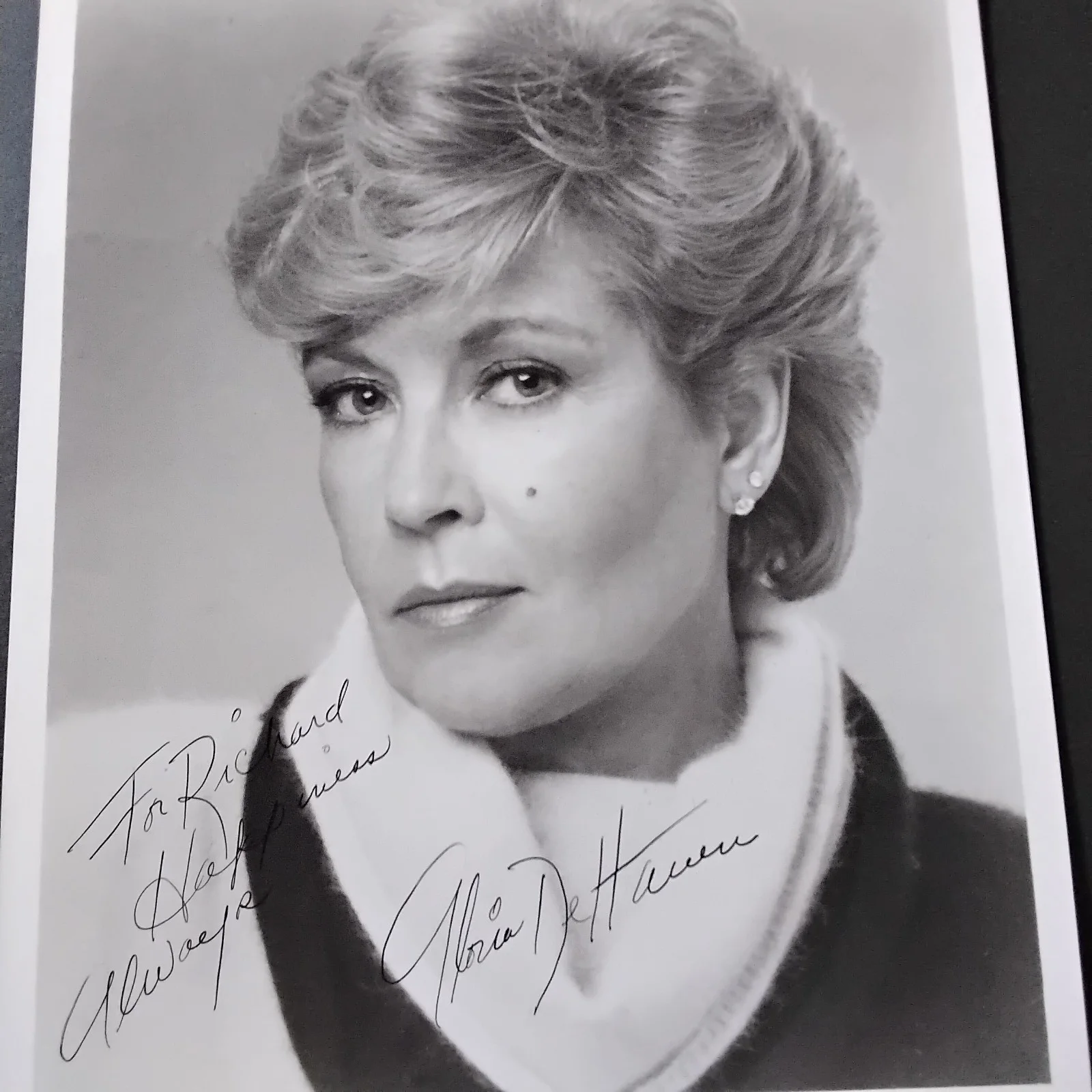 Gloria DeHaven SIGNED Photo 40s Movie Actress MGM Summer Stock 3 Little Words, изображение 2