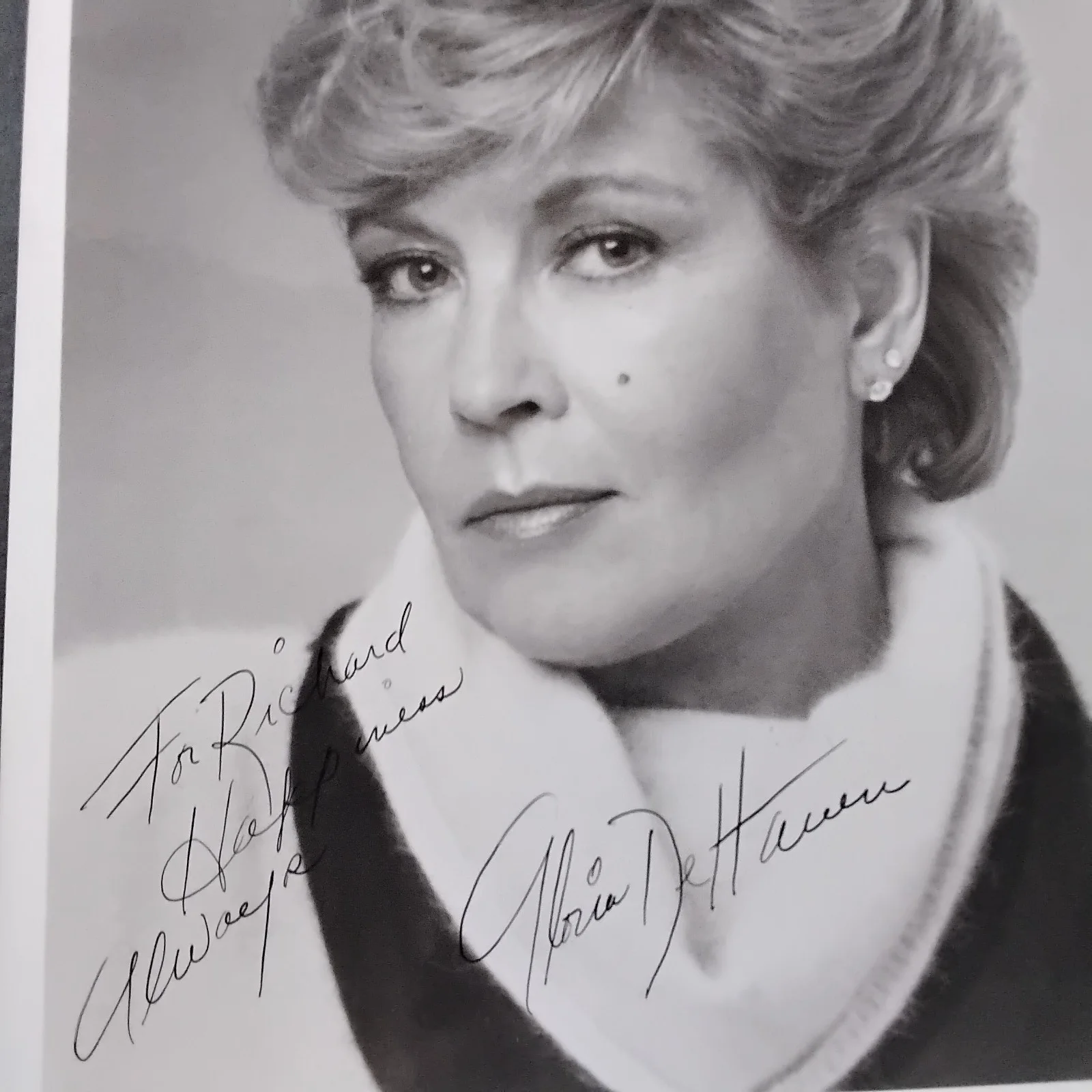 Gloria DeHaven SIGNED Photo 40s Movie Actress MGM Summer Stock 3 Little Words, изображение 3