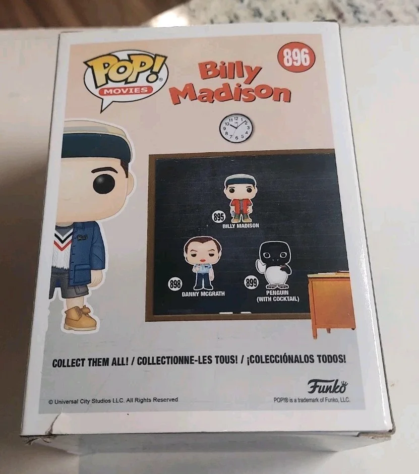ADAM SANDLER — ADAM SANDLER Signed BILLY MADISON FUNKO POP #896 TARGET, image 3