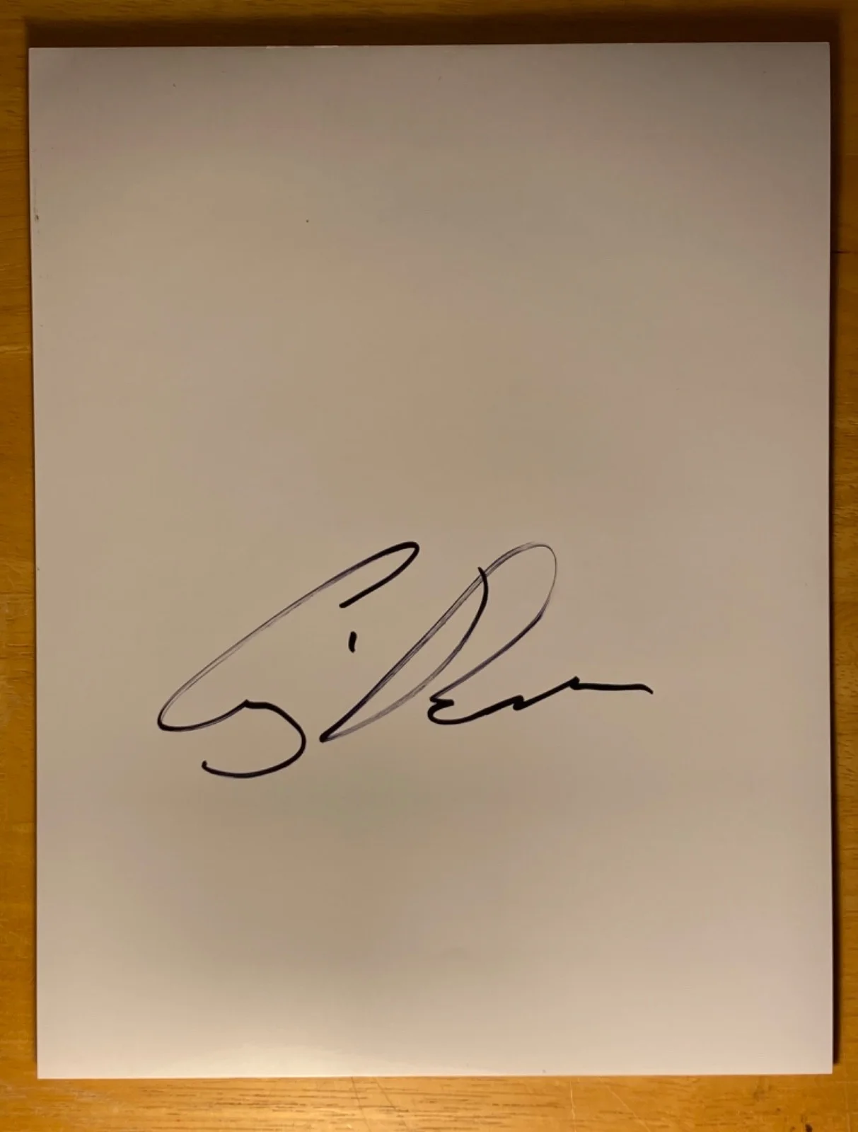 Hand SIGNED Craig Brewer 8.5x11 Blank Photo Paper - Director, изображение 2