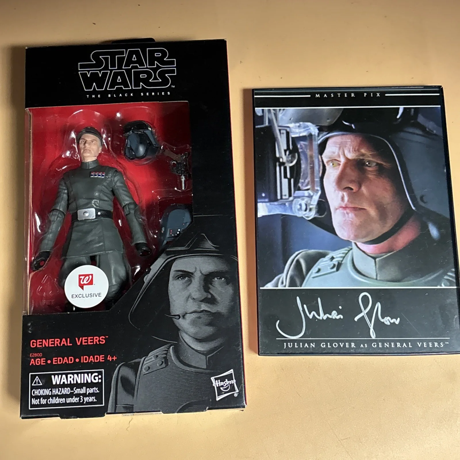 Julian Glover — Julian Glover Signed Photo Autographed Empire Strikes Back With Black Series