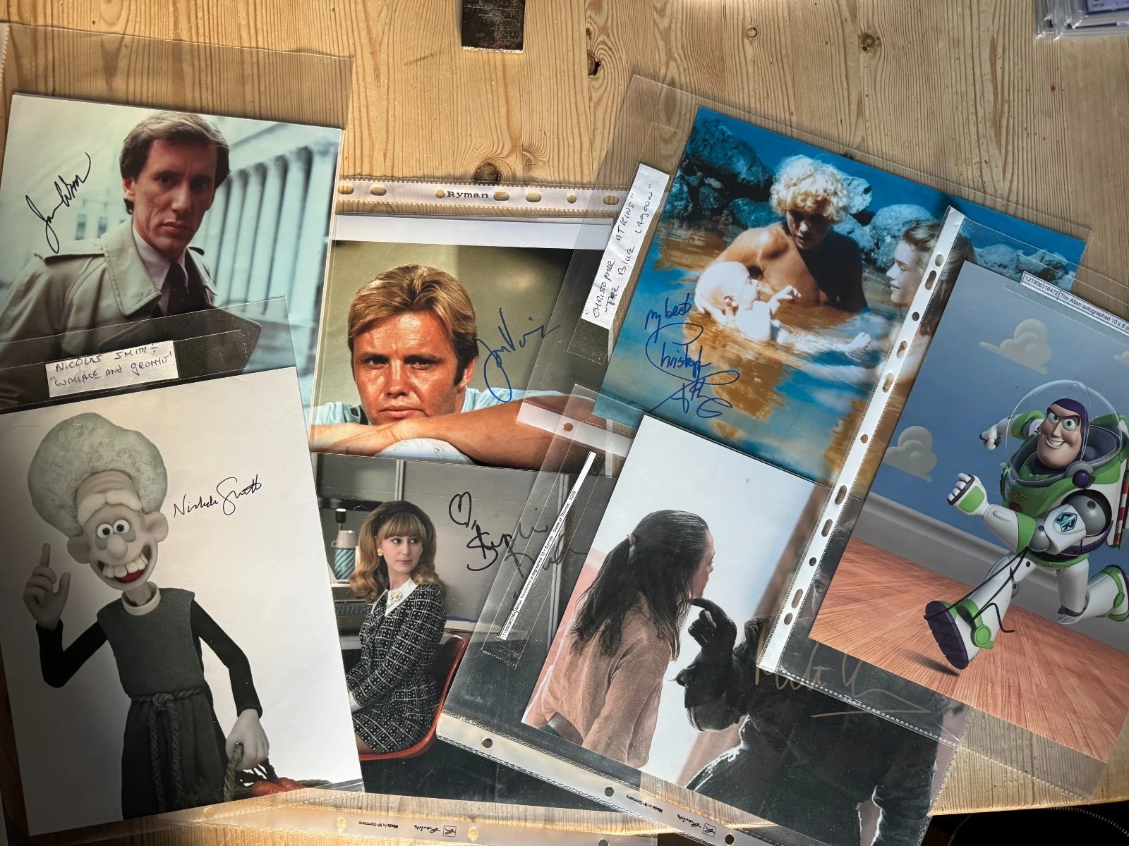 (TPF1) EXCELLENT ORIGINAL SIGNED AUTOGRAPHS PHOTOS BRITISH TV FILM HOLLYWOOD, изображение 2