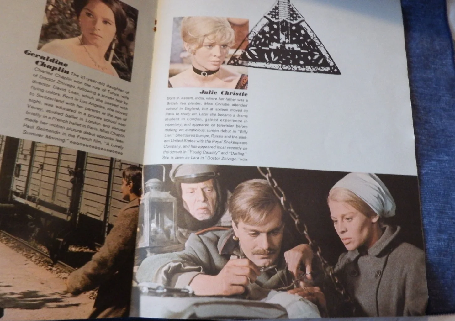 CINEMA PROGRAMME DOCTOR ZHIVAGO 1965 JULIE CHRISTIE OMAR SHARIF, изображение 2