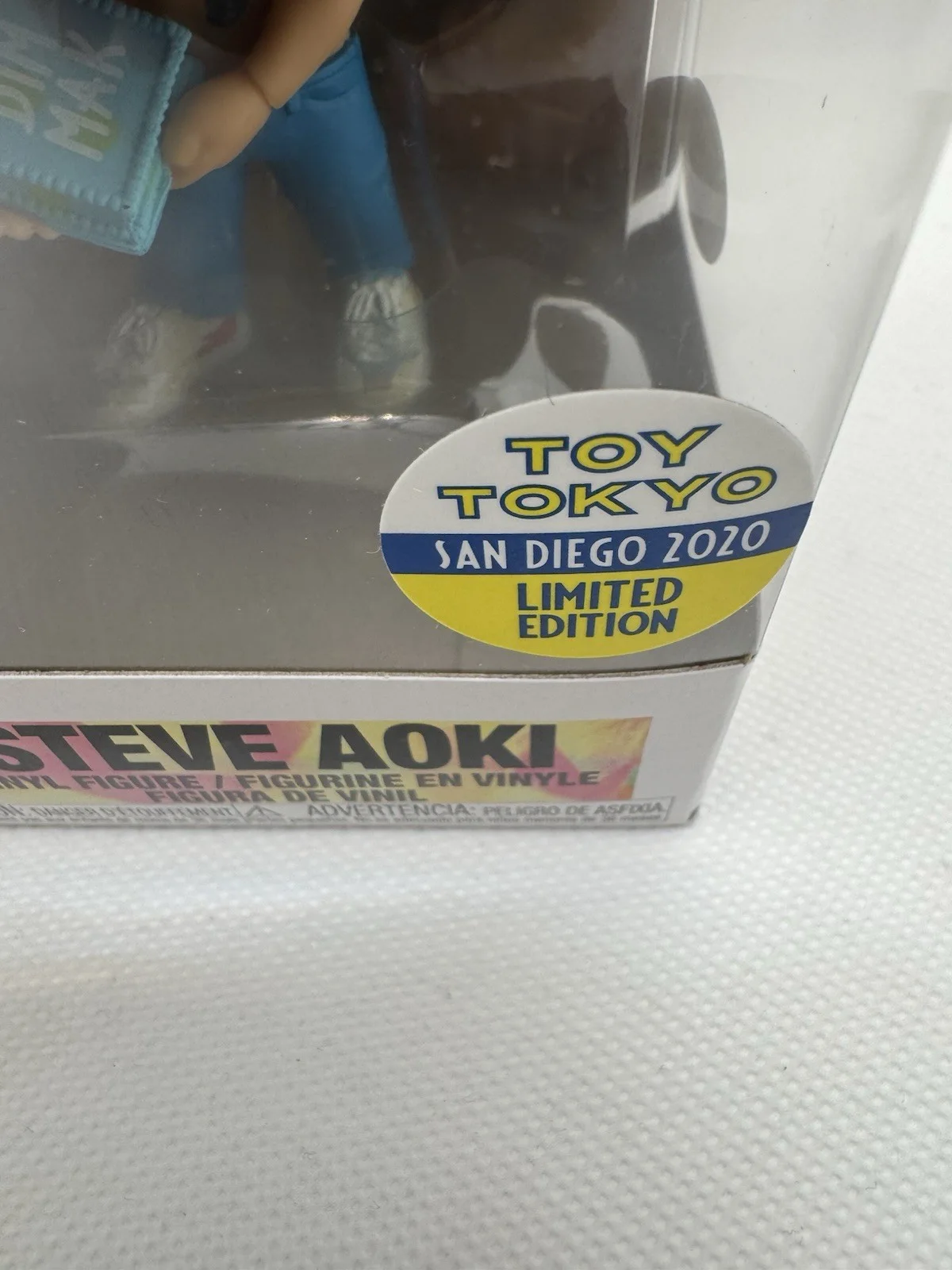 STEVE AOKI SIGNED FUNKO POP JSA COA AUTOGRAPHED ROCKS 182 DJ TOY TOKYO SAN DIEGO, image 3