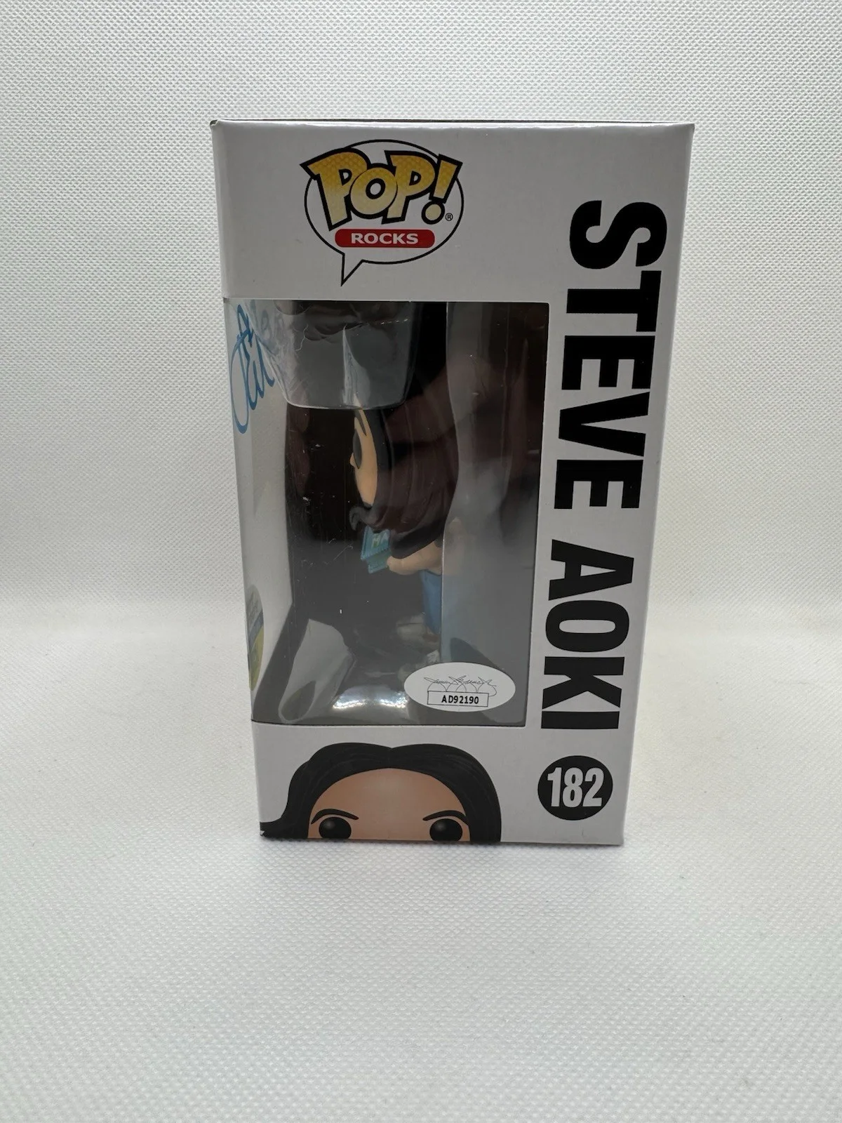 STEVE AOKI SIGNED FUNKO POP JSA COA AUTOGRAPHED ROCKS 182 DJ TOY TOKYO SAN DIEGO, image 4