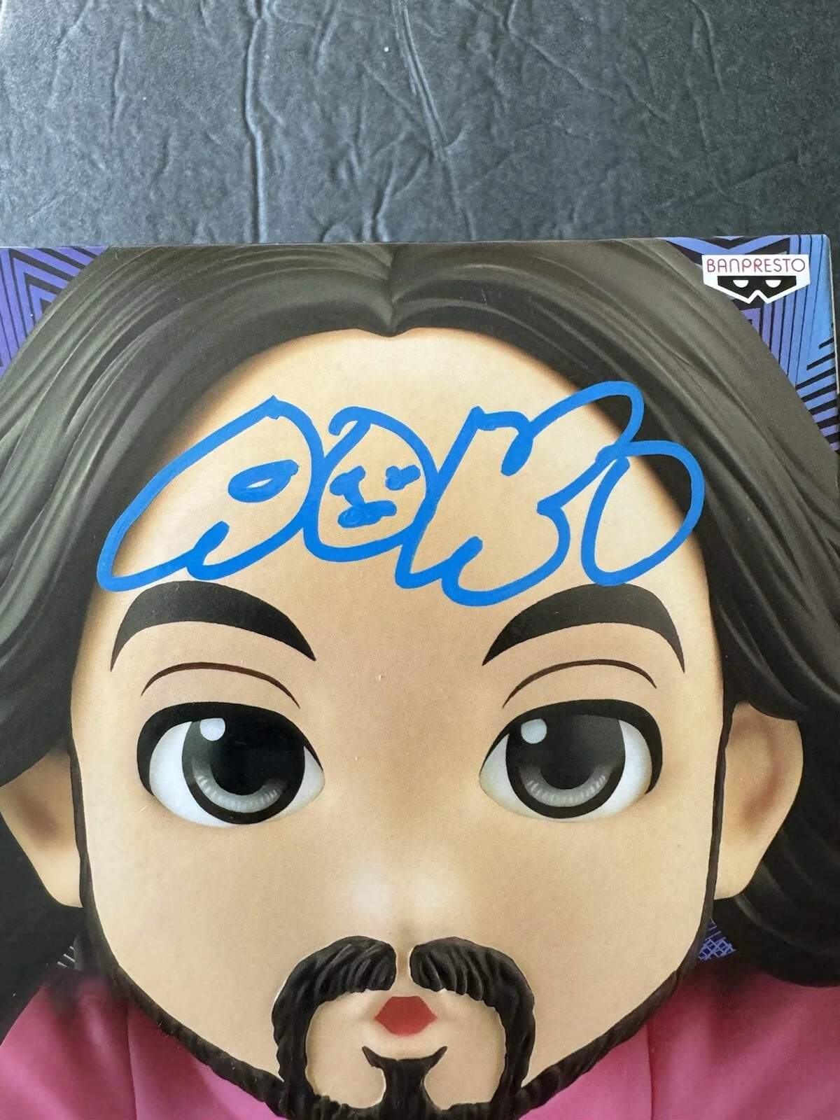 Steve Aoki Q Posket Signed Figure Banpresto Autographed JSA COA DJ EDM BANDAI, image 2