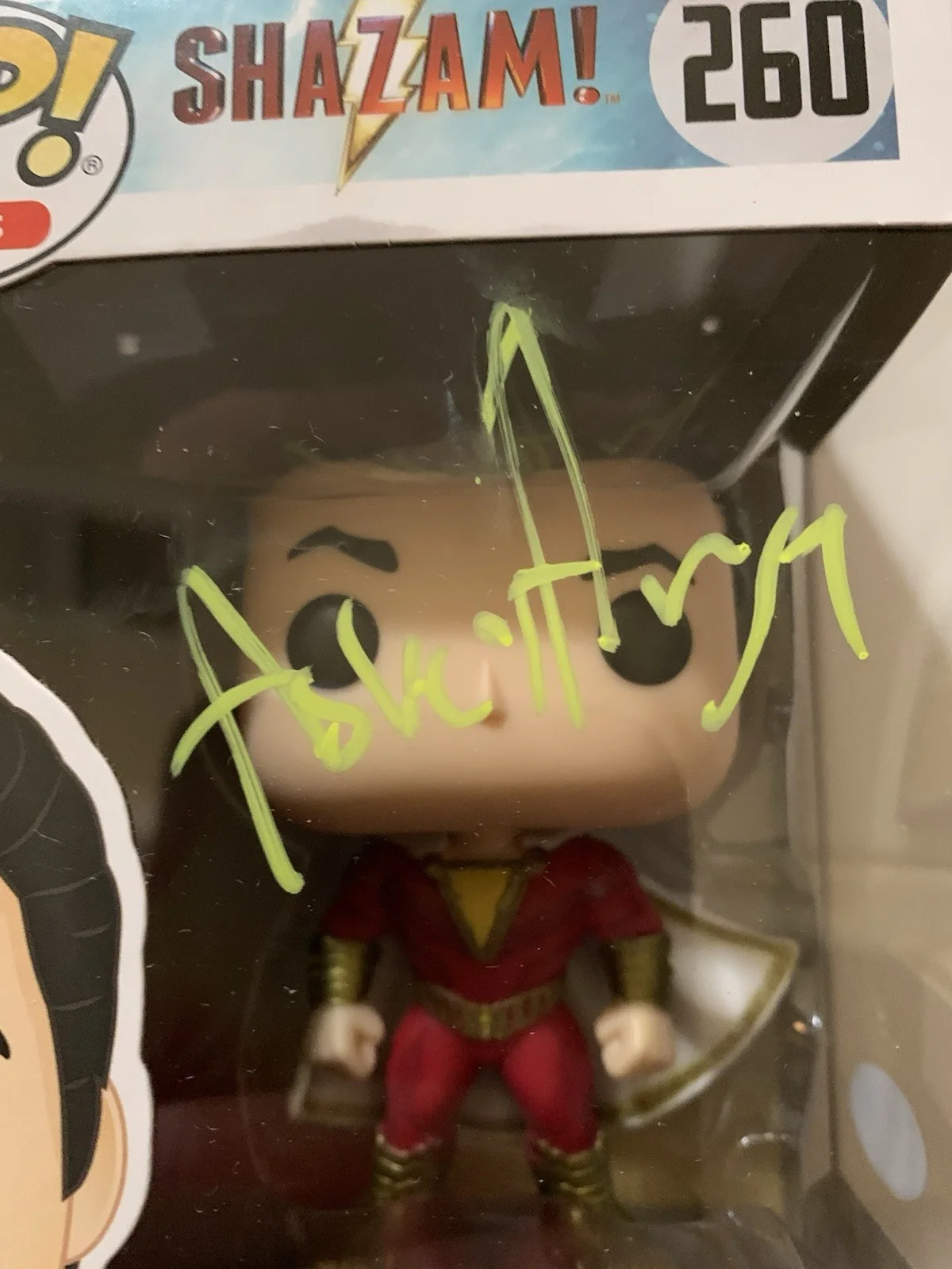 Ezra Miller — Ezra Miller Signed Funko Pop The Flash 260 Autographed JSA COA, image 2
