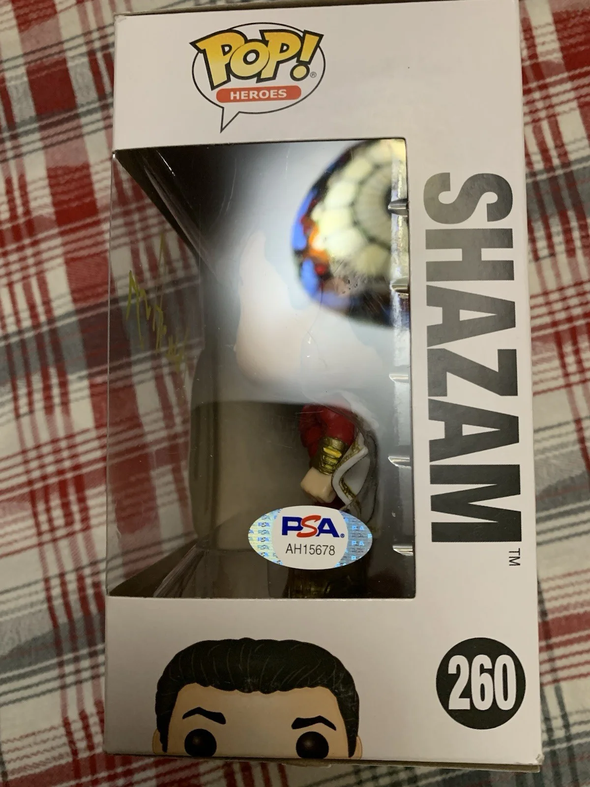 Ezra Miller — Ezra Miller Signed Funko Pop The Flash 260 Autographed JSA COA, image 3