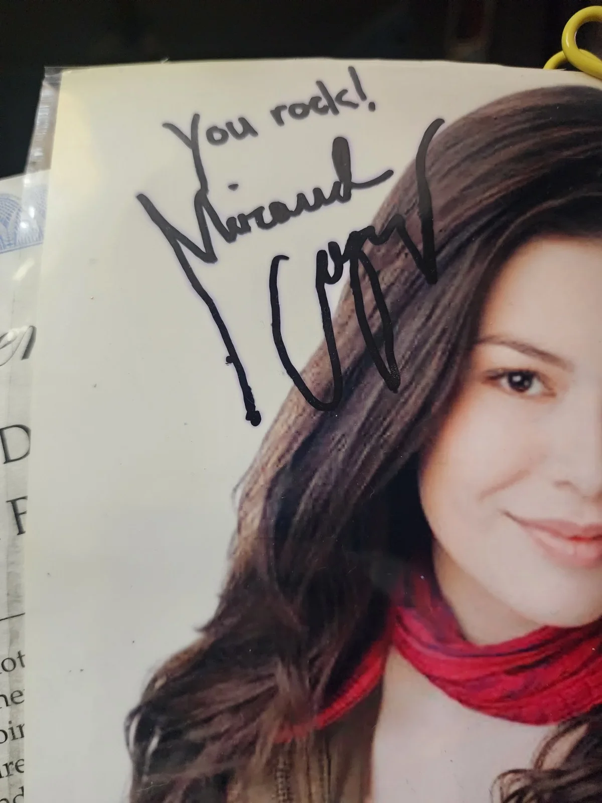 Icarly Miranda Cosgrove Signed Autographed iCarly 8x10 Photo Certificate Authe, image 3