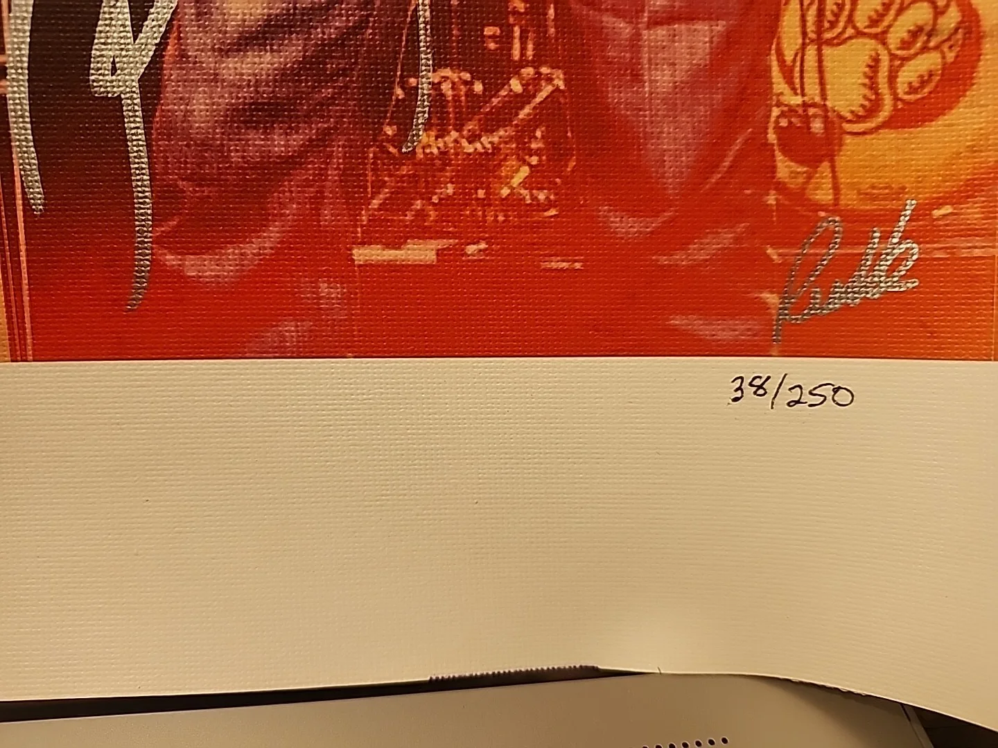 The Winery Dogs Picture On Canvas Signed, image 2