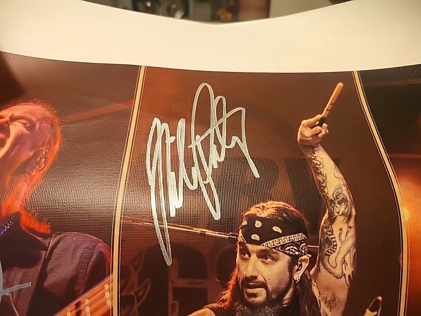 The Winery Dogs Picture On Canvas Signed, image 5