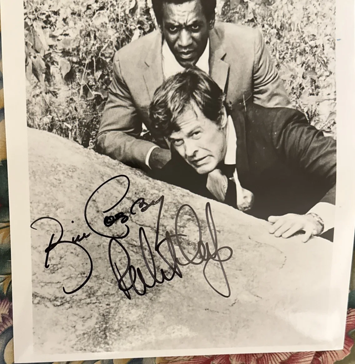 ROBERT CULP & BILL COSBY SIGNED I SPY 8x10” Photo Excellent Condition, image 2