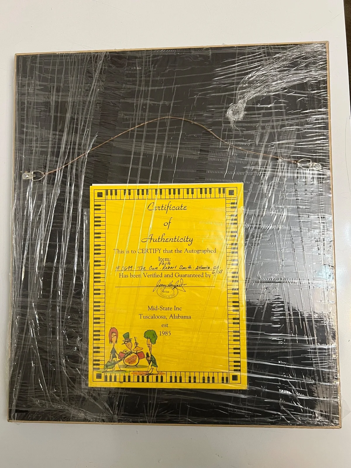 Robert Smith Autograph Authenticated, image 4