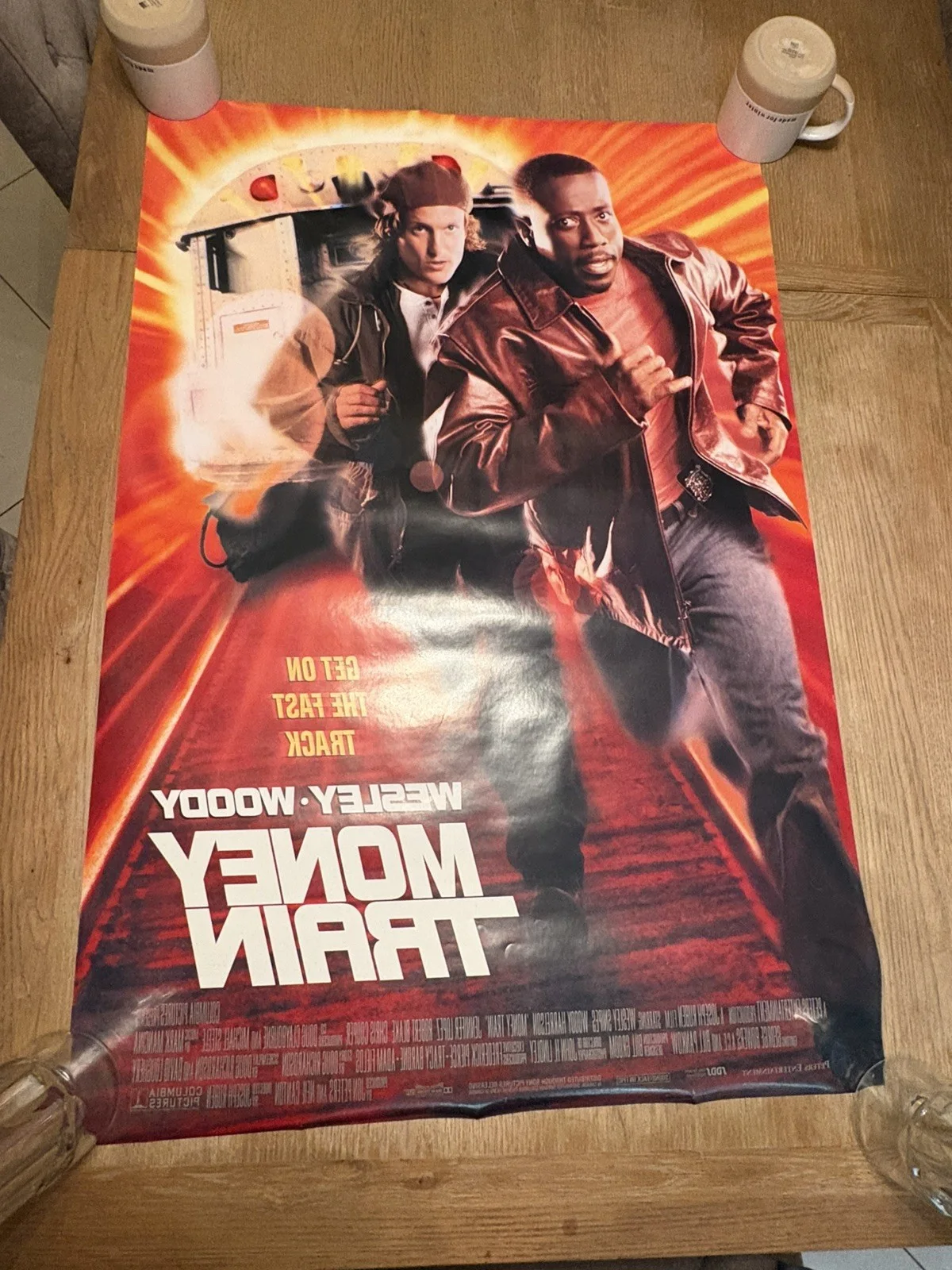 MONEY TRAIN - US ONE SHEET ROLLED POSTER - DOUBLE SIDED, image 3