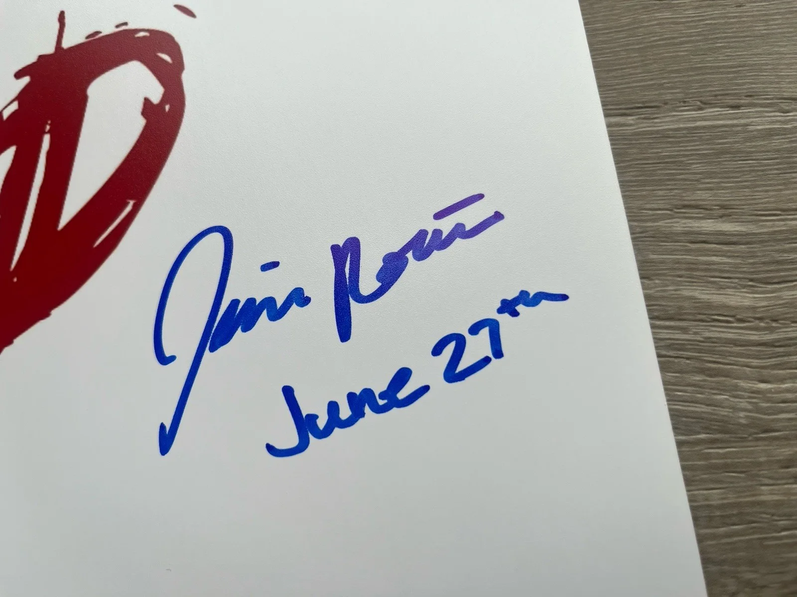 Jessica Rothe — Jessica Rothe Signed Boy Kills World 11x17 Photo Beckett COA June 27th, изображение 5