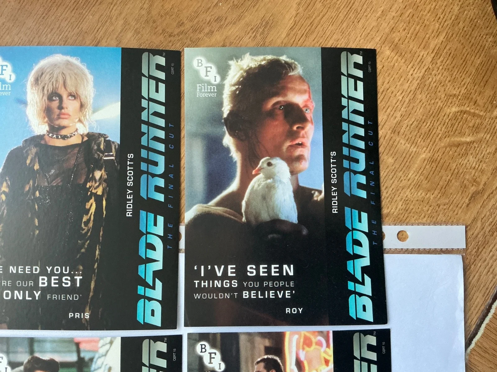 bladerunner movie postcards promotional collection post card blade runner, изображение 4