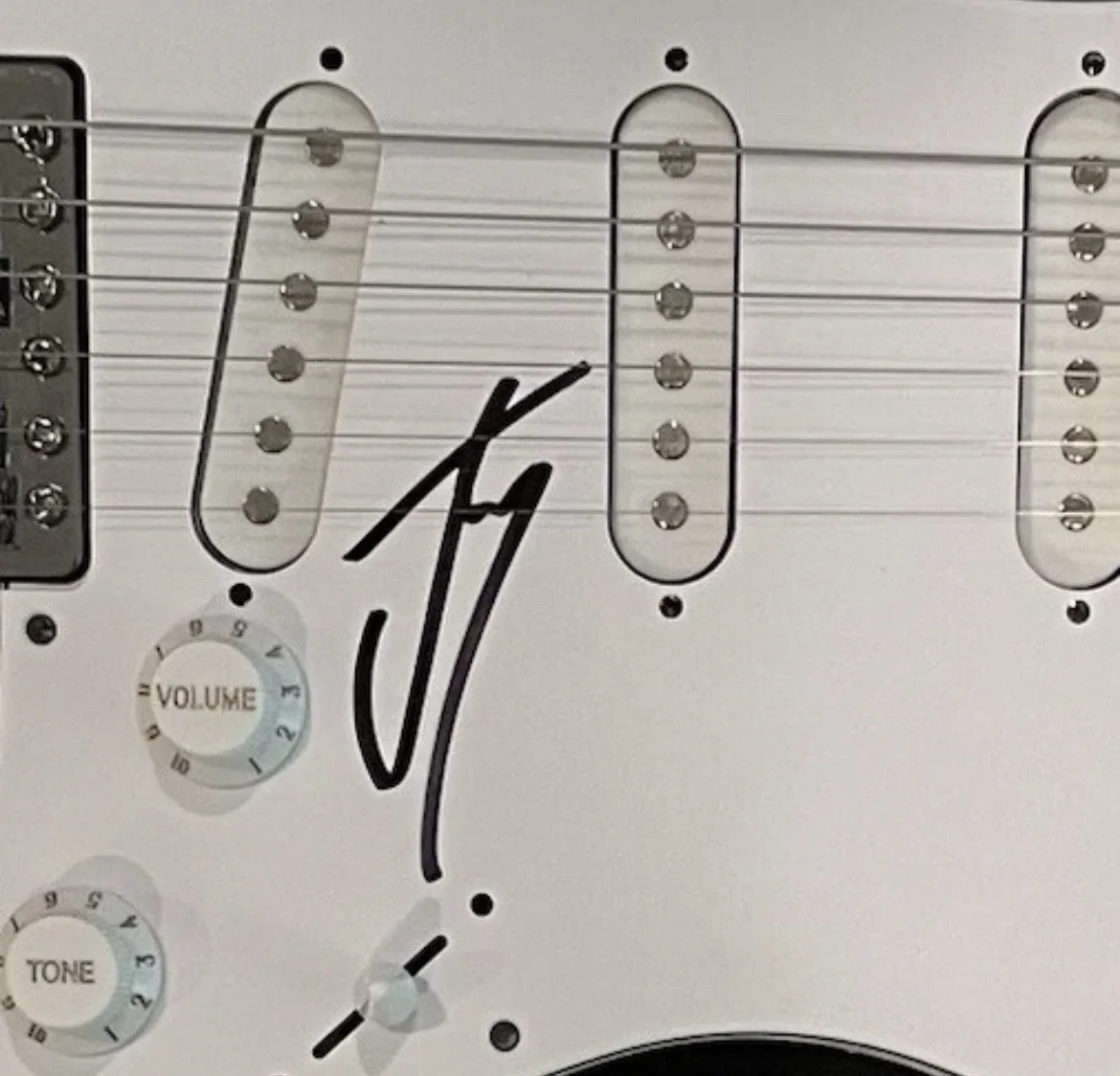 Jay Weinberg Signed Custom Slipknot The End So Far Guitar JSA COA, изображение 3