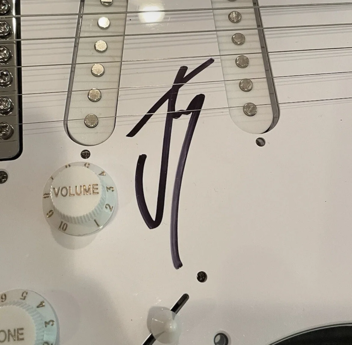 Jay Weinberg Signed Custom Slipknot The End So Far Guitar JSA COA, изображение 4