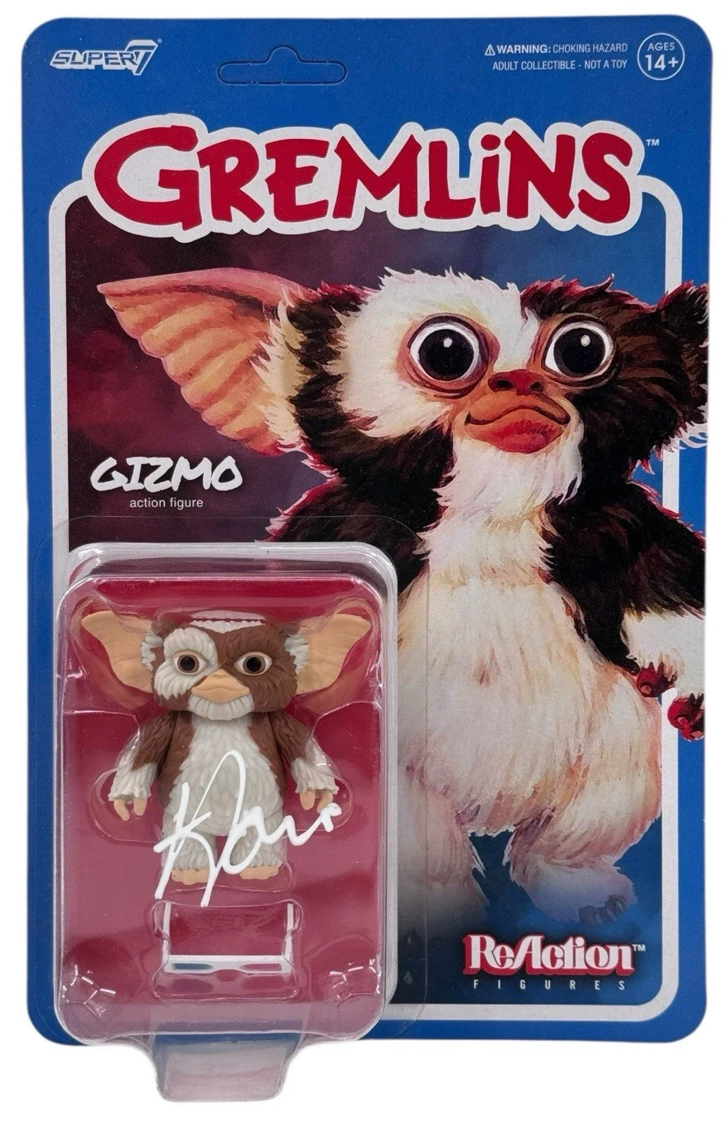 Howie Mandel — Howie Mandel Signed Gremlins ReAction 'Gizmo' Figure BAS Beckett Witnessed