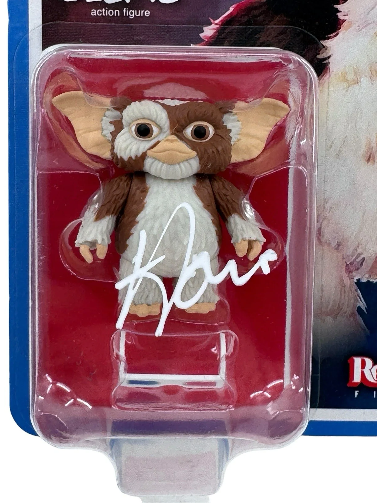 Howie Mandel — Howie Mandel Signed Gremlins ReAction 'Gizmo' Figure BAS Beckett Witnessed, image 2