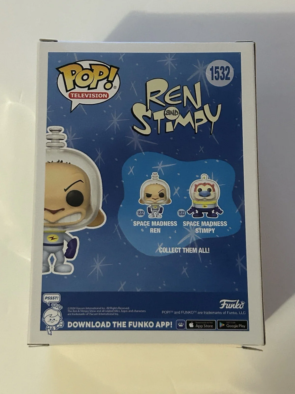 Billy West — Billy West Autographed Space Madness Ren – Ren And Stimpy Funko Pop #1532 OC, изображение 4