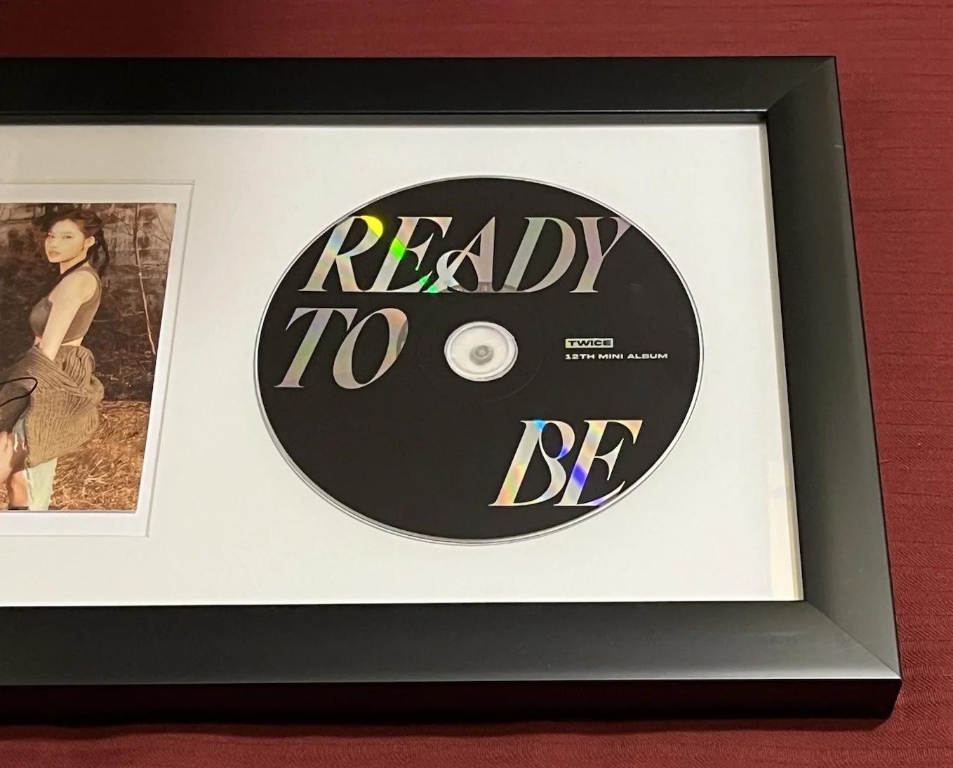SANA OF TWICE SIGNED & FRAMED READY TO BE CD DISPLAY NICE AUTOGRAPH COA KPOP A, изображение 4