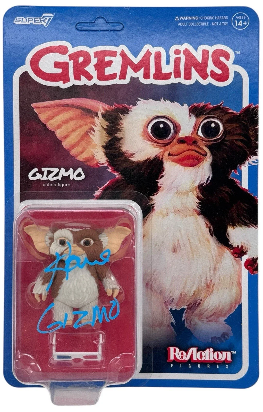 Howie Mandel — Howie Mandel Signed Gremlins ReAction Figure w/ "Gizmo" BAS Beckett Witnessed